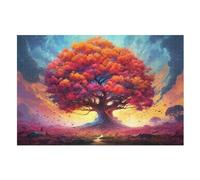 Rompecabezas Cosmic Tree of Life - Juego de 1000 piezas de regalo de cumpleaños, rompecabezas decorativo para adultos y adolescentes (75 x 50 cm)