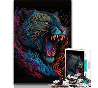 Rompecabezas Cosmos Tiger de 1000 Piezas para Adultos 1000 Piezas Juego desafiante para Todos para Mujeres Regalos para Hombres 26x38cm