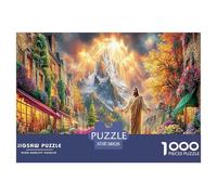 Rompecabezas Cristo Redentor_ Brasil 1000 Piezas Puzzle - Juego Didáctico para Adultos Y Niños, 38x26cm/1000pcs
