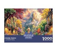 Rompecabezas Cristo Redentor_ Brasil 1000 Piezas Puzzle para Adultos Y Niños - Juego Didáctico,Divertida Actividad para Toda La Familia 38x26cm/1000pcs