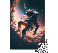 Rompecabezas Cuadrado Creativo de 1000 Piezas Colores del Espacio para Adultos. Juego de ingenio y Desarrollo Intelectual. Medidas: 38 x 26 cm.