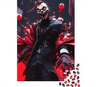 Rompecabezas Cuadrado Creativo de 1000 Piezas, diseño Rojo Sangre, para Adultos. Rompecabezas de Papel, Juguete Educativo. 38 x 26 cm / 1000 Piezas.