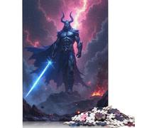 Rompecabezas Cuadrado Creativo de Hades de 1000 Piezas para Adultos y Rompecabezas de Madera, Juego Intelectual, 1000 Piezas (75 x 50 cm)