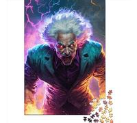 Rompecabezas Cuadrado Creativo Mad Doctor1 de 500 Piezas para Adultos y Rompecabezas de Madera, Juego Educativo para Adultos, 500 Piezas (52x38cm)