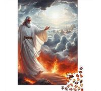 Rompecabezas Cuadrado de 1000 Piezas «Cielo o Infierno» para Adultos, Juguete Educativo de Papel, 38 x 26 cm / 1000 Piezas