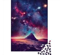 Rompecabezas Cuadrado de 1000 Piezas con Paisaje Estelar para Adultos. Juego de desafío único. Medidas: 38 x 26 cm.