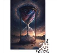 Rompecabezas Cuadrado de 1000 Piezas El Flujo del Tiempo para Adultos Medidas: 38 x 26 cm.