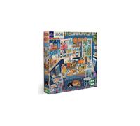 Rompecabezas cuadrado de 1000 piezas para adultos de eeBoo Piece and Love Blue Kitchen (a partir de 14 a os) (PZTBUK)