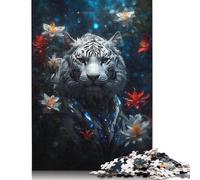 Rompecabezas Cuadrado de 1000 Piezas Sentinel of The Forest para Adultos. Rompecabezas de Madera, Adultos. 1000 Piezas (75 x 50 cm).