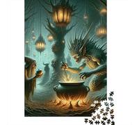 Rompecabezas Cuadrado de 1000 Piezas sobre el Tema de la Medicina refinada, Ideal para Adultos (38 x 26 cm).