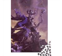 Rompecabezas Cuadrado de Madera de 1000 Piezas Guía del Maestro de Mazmorras para Adultos. Rompecabezas Educativo. Juego Familiar. 1000 Piezas (75x50cm).