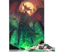 Rompecabezas Cuadrado de Madera de 1000 Piezas The Summoning para Adultos, Juego de desafío único, 1000 Piezas (75 x 50 cm)