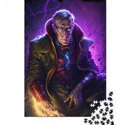 Rompecabezas Cuadrado Mad Doctor2 de 1000 Piezas para Adultos, Rompecabezas de Madera, Juguetes de Entretenimiento Familiar, 1000 Piezas (75x50cm)