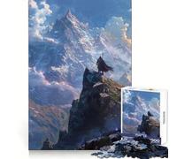 Rompecabezas Cumbre de Leyendas de 1000 Piezas para Adolescentes, Juego de lógica Clara, fácil de Usar, Ocio, Regalo de cumpleaños 38x26cm