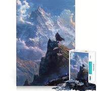 Rompecabezas Cumbre de Leyendas de 1000 Piezas para Adolescentes, Juego de lógica Clara, fácil de Usar, Ocio, Regalo de cumpleaños 38x26cm