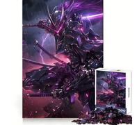 Rompecabezas Cyberrobotic Samurai de 1000 Piezas para Adolescentes Juguete de razonamiento y Desarrollo de Habilidades, sin estrés, Corte preciso, Regalo Encantador 38x52cm