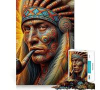 Rompecabezas Danza Silenciosa de los Oráculos para Adultos, 1000 Piezas, Fortalece la Memoria, Actividad para el Hogar, Bordes Limpios, Regalo Festivo (38x52cm)