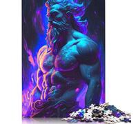 Rompecabezas Dark Poseidon Premium de Papel 100% Reciclado, Rectangular, para Mujeres y Hombres, 1000 Piezas (75 x 50 cm)