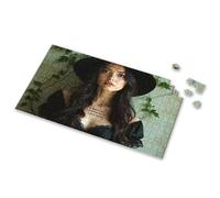 Rompecabezas de 100 piezas para niños, una bruja mágica de jardín vive aquí, rompecabezas para adultos, rompecabezas de 750 piezas para adultos (1000 piezas)