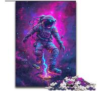 Rompecabezas de 1000 astronautas para Adultos, de cartón, Ideal para Regalar a Hombres y Mujeres, para Uso Diario y Ocasiones Especiales, 1000 Piezas(26x38cm)