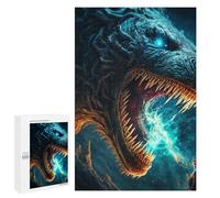 Rompecabezas de 1000 PCS para adolescentes Dragón Breath of Fire Rompecabezas para adolescentes: juegos de relajación, regalos divertidos y humorísticos para reducir el estrés 1000 PCS