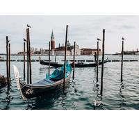 Rompecabezas de 1000 piezas (75 x 50 cm) para adultos, rompecabezas de ciudad de agua curativa: góndola y basílica de San Marcos