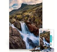 Rompecabezas de 1000 Piezas A lo Largo de la Ruta de Lares para Adultos Diversión para ejercitar la Mente Corte de precisión Bordes Suaves Actividad Absorbente para Noches tranquilas (50x75cm)