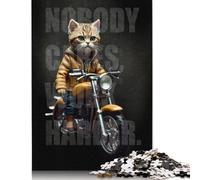 Rompecabezas de 1000 Piezas A Nadie le Importa Trabajar más Duro, Rompecabezas de Madera, Juego Educativo, Juguete de desafío, 1000 Piezas (75 x 50 cm)