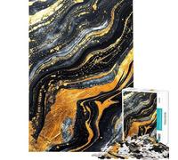 Rompecabezas de 1000 Piezas Abismo Dorado para Adolescentes Ideal para Pasar el Tiempo en casa Durante Las Vacaciones Un Reto para completar Reducir el estrés 38x52cm