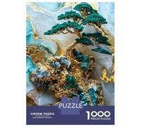 Rompecabezas De 1000 Piezas - Abstract Bonsai Tree Rompecabezas para Adultos Juguetes De Bricolaje Oferta De Decoración Perfecta como Regalos para Toda La Familia 38x26cm/1000pcs