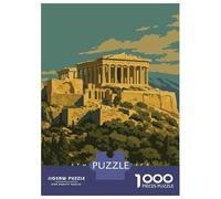 Rompecabezas De 1000 Piezas Acropolis, Athens, Greece Travel Rompecabezas para Adolescentes Juego De Ingenio Regalos para Mujeres Cumpleaños Y Navidad 38x26cm/1000pcs