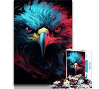 Rompecabezas de 1000 Piezas Águila Arte, Rompecabezas de 1000 Piezas, Ideal para aliviar el estrés, Pasar el rato en casa y entretener a los Padres e Hijos (tamaño 38x26cm)