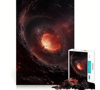 Rompecabezas de 1000 Piezas Agujero Negro,Corte Impecable,Divertido,Juguete para ejercitar la Mente,Juego para el Tiempo Libre,Regalo artístico de Navidad 38x26cm