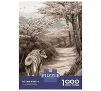 Rompecabezas De 1000 Piezas Akita Inu Dog Japan Dogs Rompecabezas para Adultos Juegos Relajantes Decoración del Hogar Cumpleaños Y Navidad 52x38cm/1000pcs