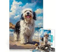 Rompecabezas de 1000 Piezas - Amigo de la Playa,Corte Suave,Juego cognitivo,Regalo para un Momento de Juego Relajante,Regalo de cumpleaños (50x75cm)