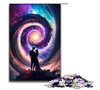 Rompecabezas de 1000 Piezas Amor del Cosmos Regalo para Adultos Papá Noel para Adolescentes a Partir de 14 años 75 x 50 cm