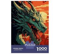 Rompecabezas De 1000 Piezas Anime Dragon Rompecabezas para Adultos Juego De Ingenio Análisis Y Lógica Cumpleaños 70x50cm/1000pcs