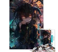 Rompecabezas de 1000 Piezas Anime Girl of Time Juguetes adictivos para Cultivar la Paciencia Juegos relajantes Alivia el estrés Excelentes Regalos y Juguetes (Tamaño 38x52cm)