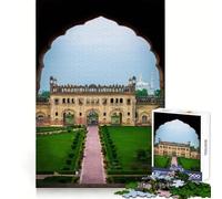 Rompecabezas de 1000 Piezas Antigua Puerta de la India para Adolescentes Un Regalo Memorable, Ideal para Relajarse y divertirse (50x75cm)