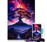 Rompecabezas de 1000 Piezas Árbol Antiguo de los Comienzos para Adultos Juego de Memoria y concentración Diseño Compacto y sin Espacios Diversión Garantizada para Toda la Familia (38x52cm)