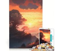 Rompecabezas de 1000 Piezas Árbol de la Vida Juguete Educativo desafiante de completar cumpleaños y Navidad 38x26cm