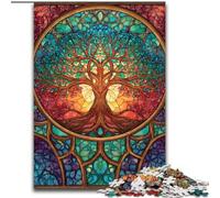 Rompecabezas de 1000 Piezas Árbol de la Vida para Adultos y Adolescentes Un Juego desafiante y Divertido para Toda la Familia Cada Pieza es única 50x75cm