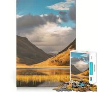 Rompecabezas de 1000 Piezas Arcoíris de Moray, Escocia para Adultos Juguete para ejercitar la Mente Ideal para Disfrutar en Familia Corte de precisión Un Regalo Encantador (38x52cm)