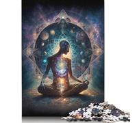 Rompecabezas de 1000 Piezas Armonización Interior del Alma para Adultos, Rompecabezas de Papel, Juego Educativo para niños, 38 x 26 cm (1000 Piezas)