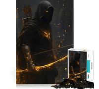Rompecabezas de 1000 Piezas Arquero no Muerto para Adultos Juego Mental Divertido con tecnología Avanzada de Corte láser Un desafío entretenido para Pasar el Tiempo (38x26cm)