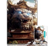 Rompecabezas de 1000 Piezas Arquitectura Temible para Adultos y Adolescentes Juegos educativos decoración del hogar y Regalos para Toda la Familia (26x38cm)