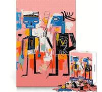 Rompecabezas de 1000 Piezas Arte de Caza Tribal para Adultos Ideal para Fortalecer la Mente, Relajarse y Disfrutar de la Comodidad Bordes Uniformes Un Bonito Regalo (38x52cm)