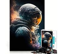 Rompecabezas de 1000 Piezas Astronauta Durmiente para Adultos Recall Upgrade Stress Relief Tight Cut Santa Wish Pick 38x52cm