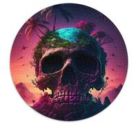 Rompecabezas de 1000 Piezas Atardecer en la Isla Mística para Adultos. Un Rompecabezas desafiante para una Noche de Juegos en Familia,decoración del hogar y Regalo para Entrenar el Cerebro