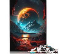 Rompecabezas de 1000 Piezas Atardecer Estelar para Adultos, Ideal para el desafío Mental en Familia (38 x 26 cm)